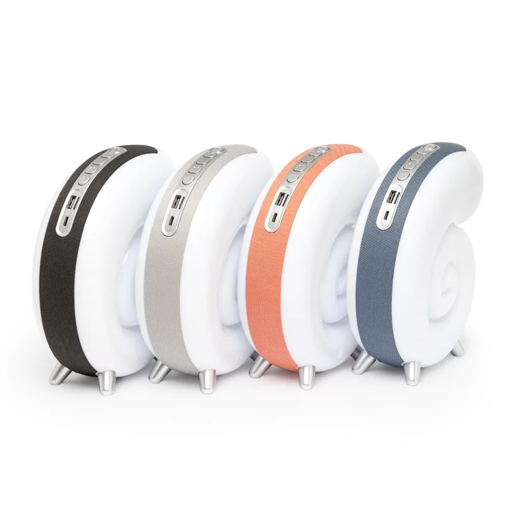 Caixa de Som Multimídia TWS com Luminária RGB Personalizada Caixa de Som Multimídia TWS com Luminária RGB Personalizada