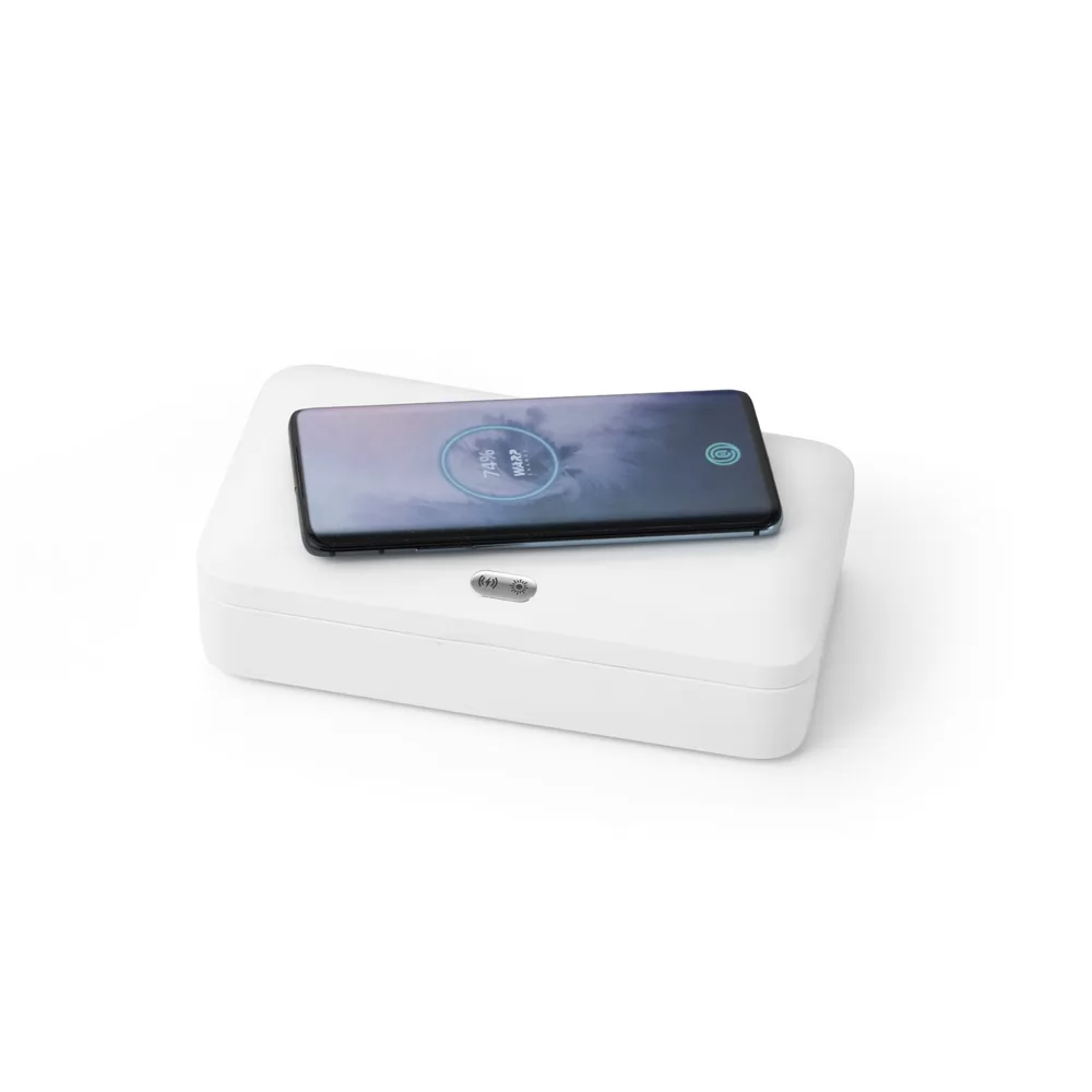 Caixa esterilizadora UV com carregador wireless Fast Personalizada Caixa esterilizadora UV com carregador wireless Fast Personalizada