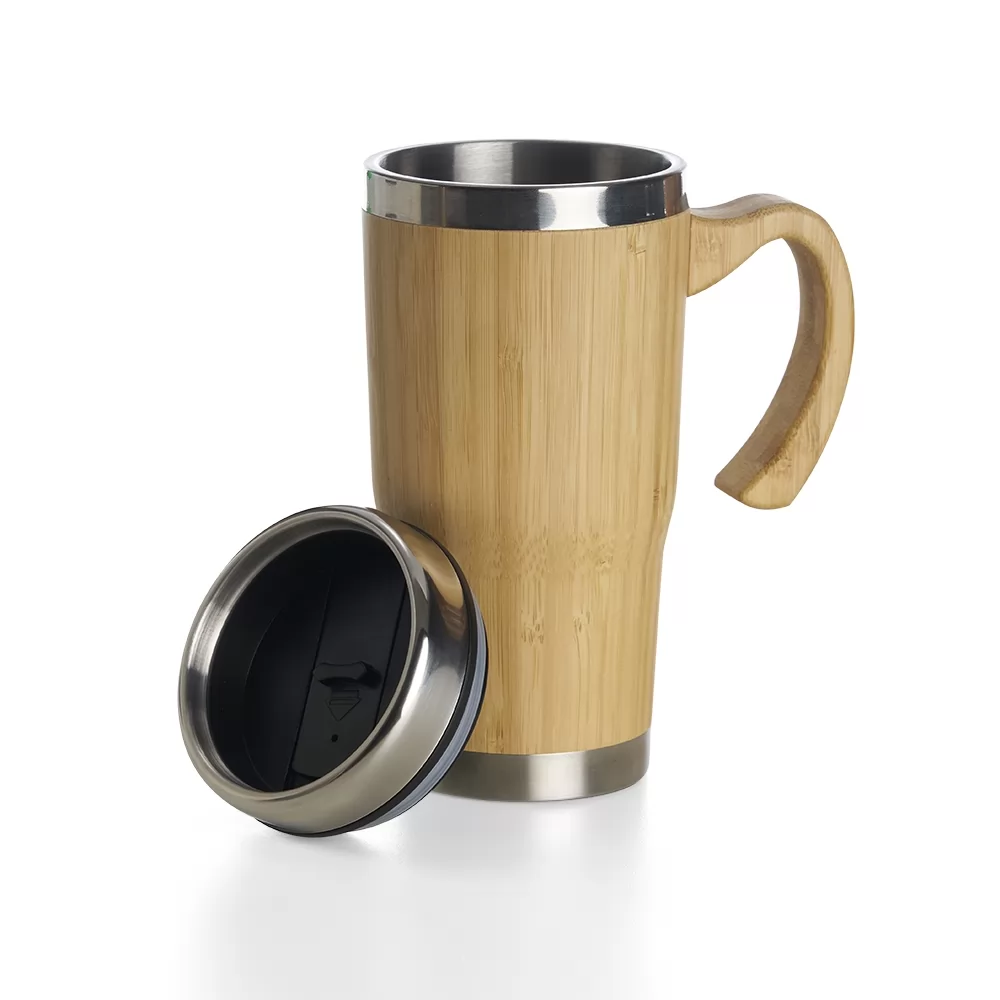 Caneca Bambu 500ml Personalizada Caneca Bambu 500ml Personalizada