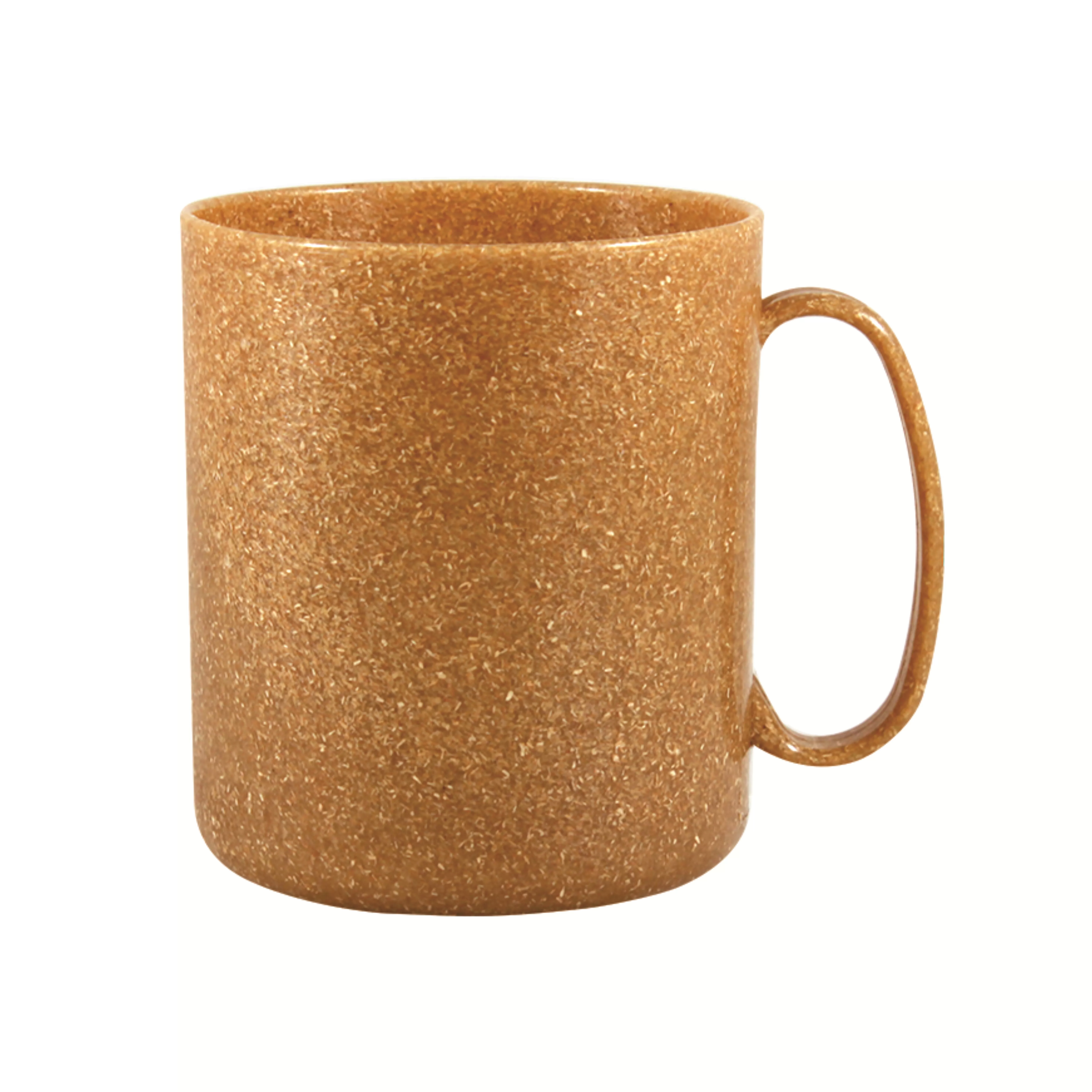 Caneca de Chá Redonda 400 ml Com 50% de fibra de Coco ou Madeira Personalizada