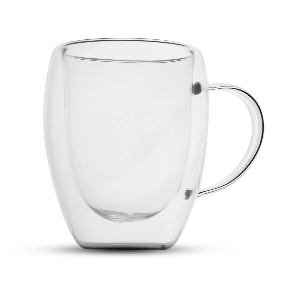 Caneca de Vidro de 350ml Personalizada Caneca de Vidro de 350ml Personalizada