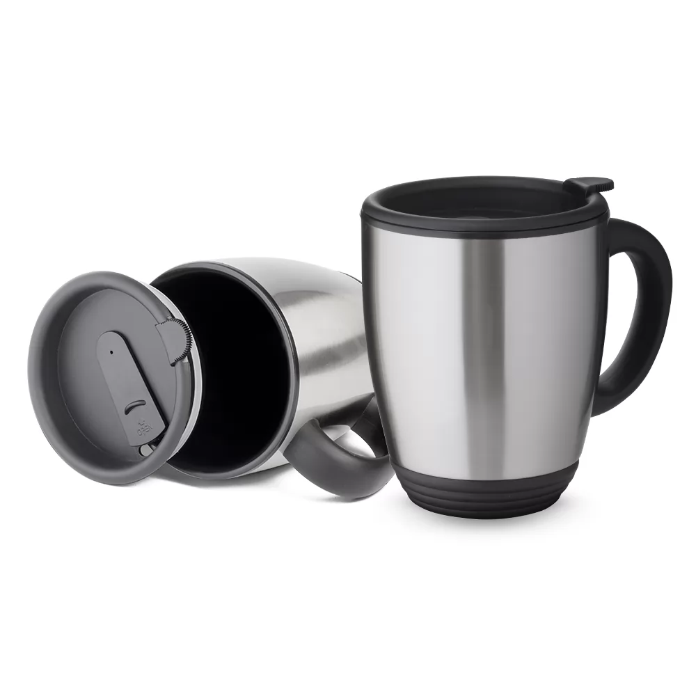 Caneca em aço inox de 450ml Personalizada Caneca em aço inox de 450ml Personalizada