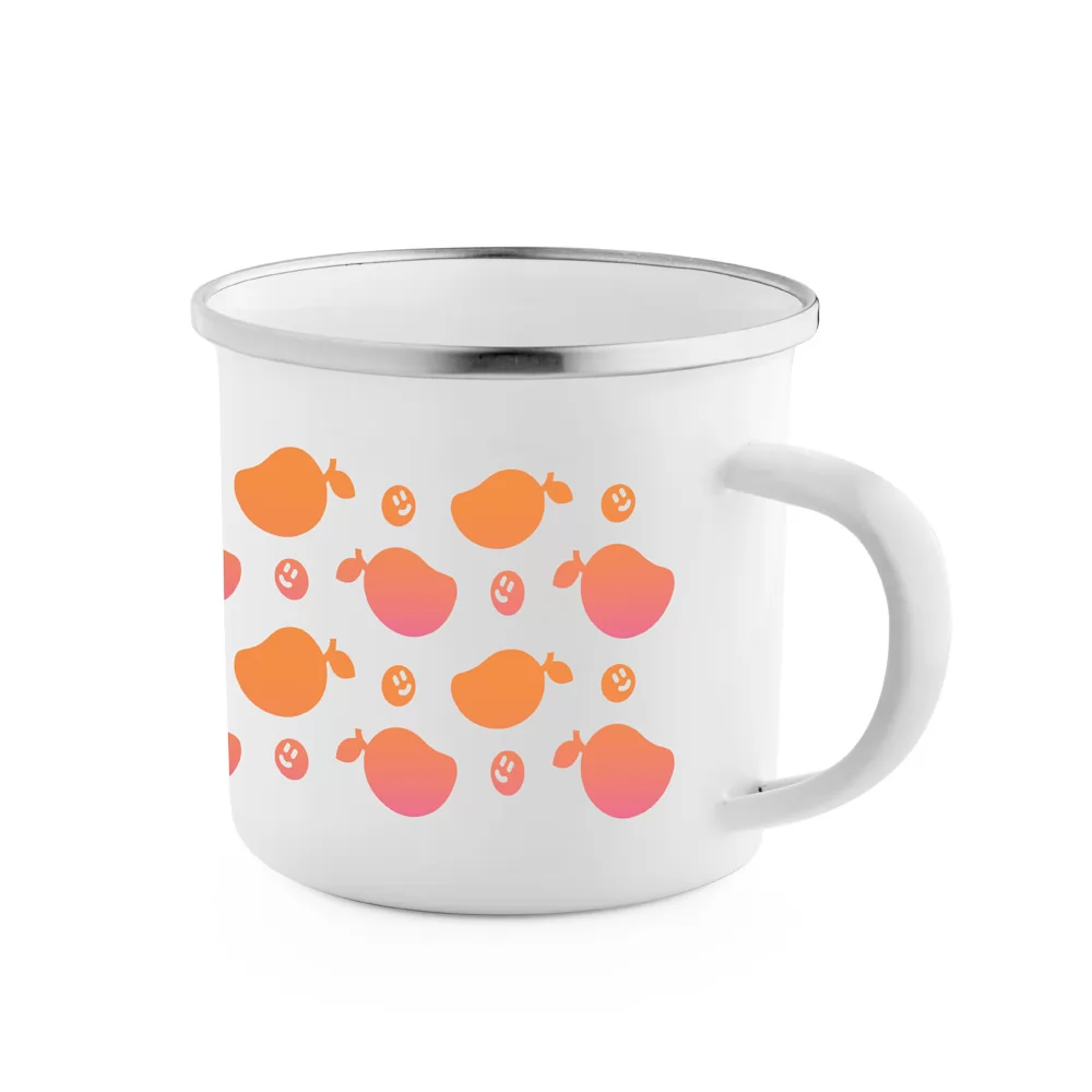 Caneca em esmalte Personalizada Caneca em esmalte Personalizada