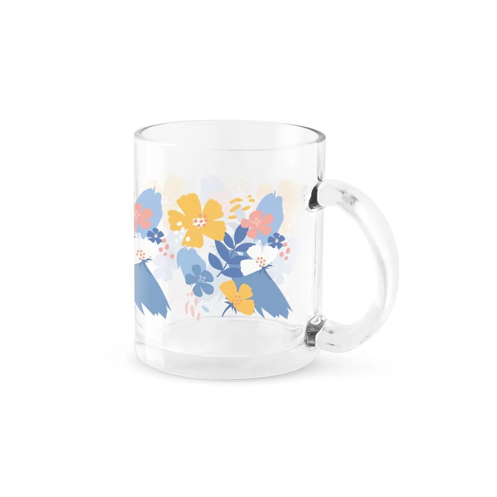 Caneca em vidro Personalizada Caneca em vidro Personalizada