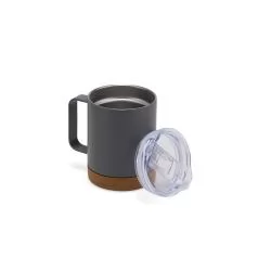 Caneca Térmica com Cortiça de 400ml Personalizada Caneca Térmica com Cortiça de 400ml Personalizada