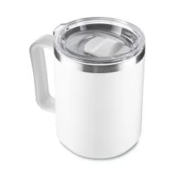 CANECA TÉRMICA COM EXTERIOR DE PLÁSTICO PP 450 ML Personalizada