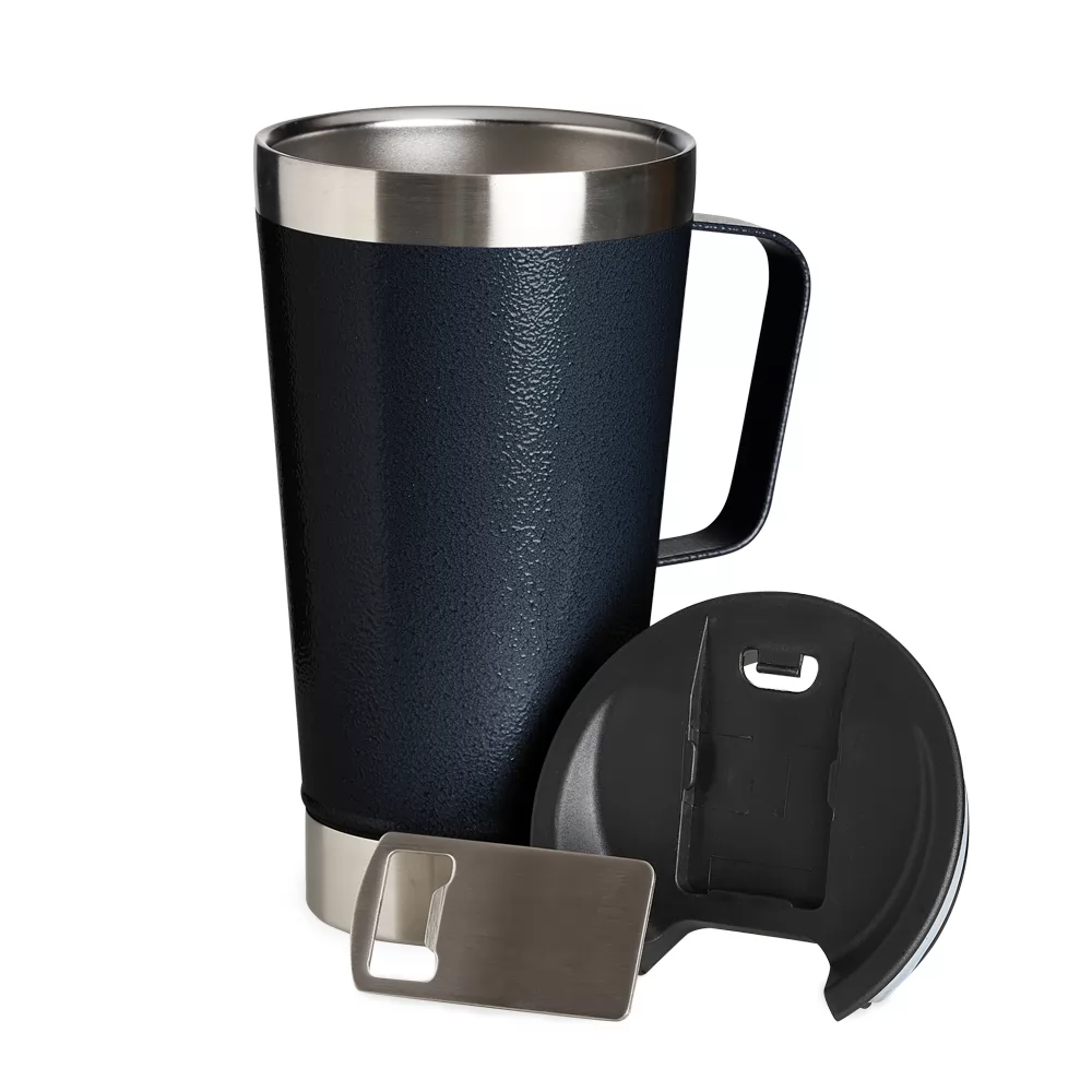 Caneca Térmica Inox com Abridor 500ml Personalizada Caneca Térmica Inox com Abridor 500ml Personalizada