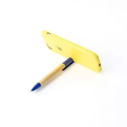 Caneta Ecológica com Suporte para Celular Personalizada