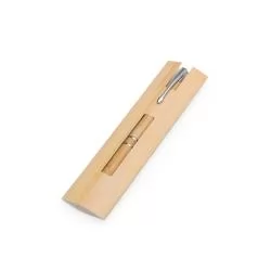 Caneta Ecológica de Bambu Personalizada Caneta Ecológica de Bambu Personalizada