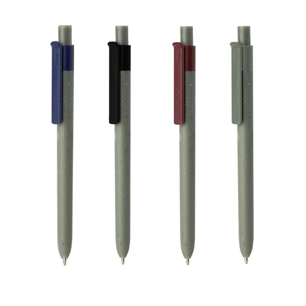 Caneta Ecológica em Caixa de Leite Reciclada Personalizada