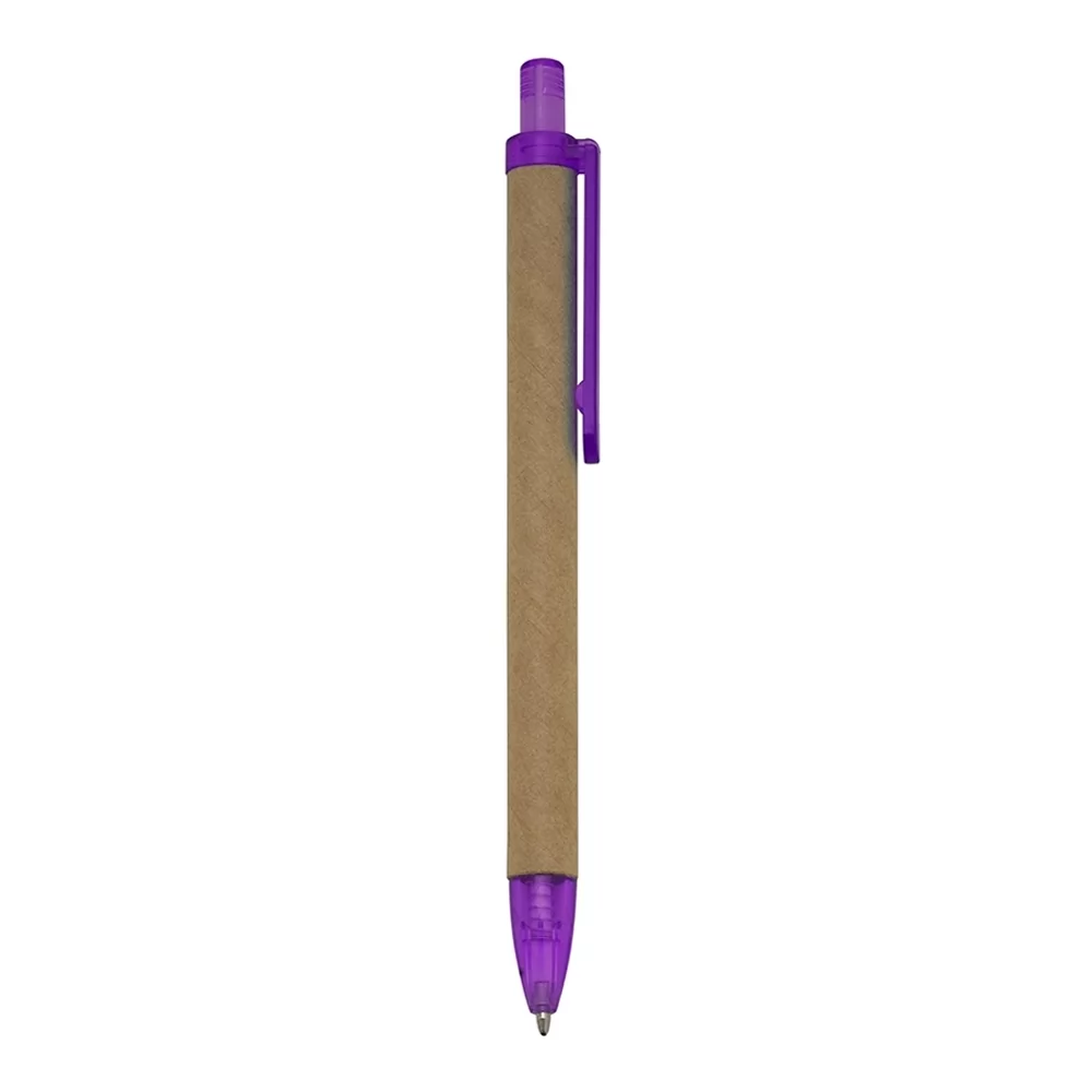 Caneta Ecológica Papelão Personalizada Caneta Ecológica Papelão Personalizada