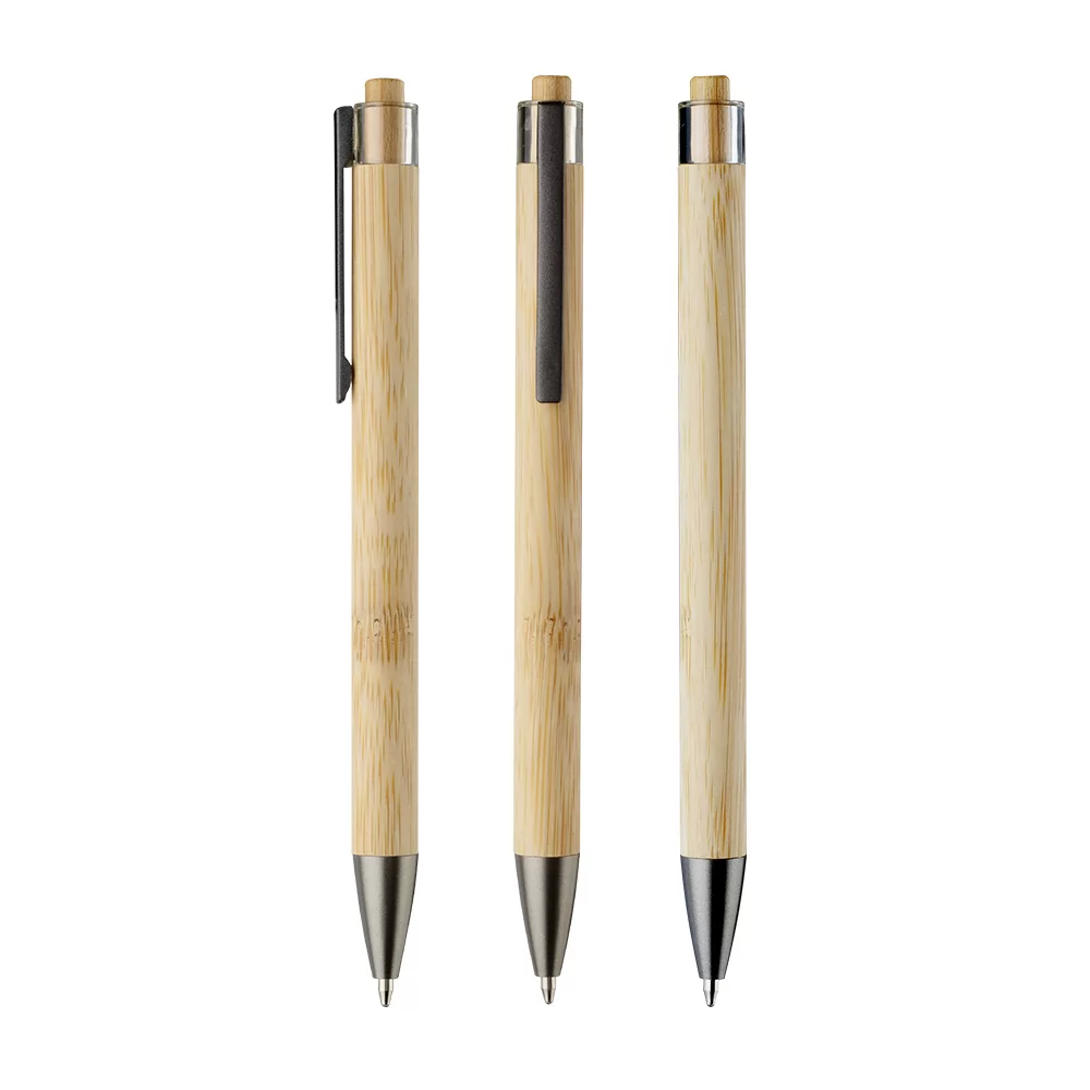Caneta em Bambu Personalizada