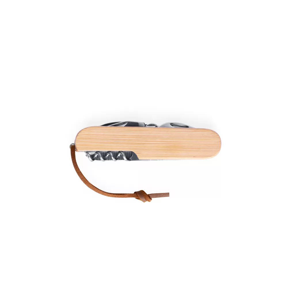 Canivete Multifunções de Bambu Personalizado Canivete Multifunções de Bambu Personalizado