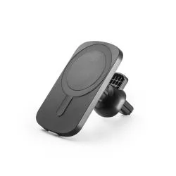 Carregador magnético wireless em ABS (60% reciclado) Personalizado Carregador magnético wireless em ABS (60% reciclado) Personalizado