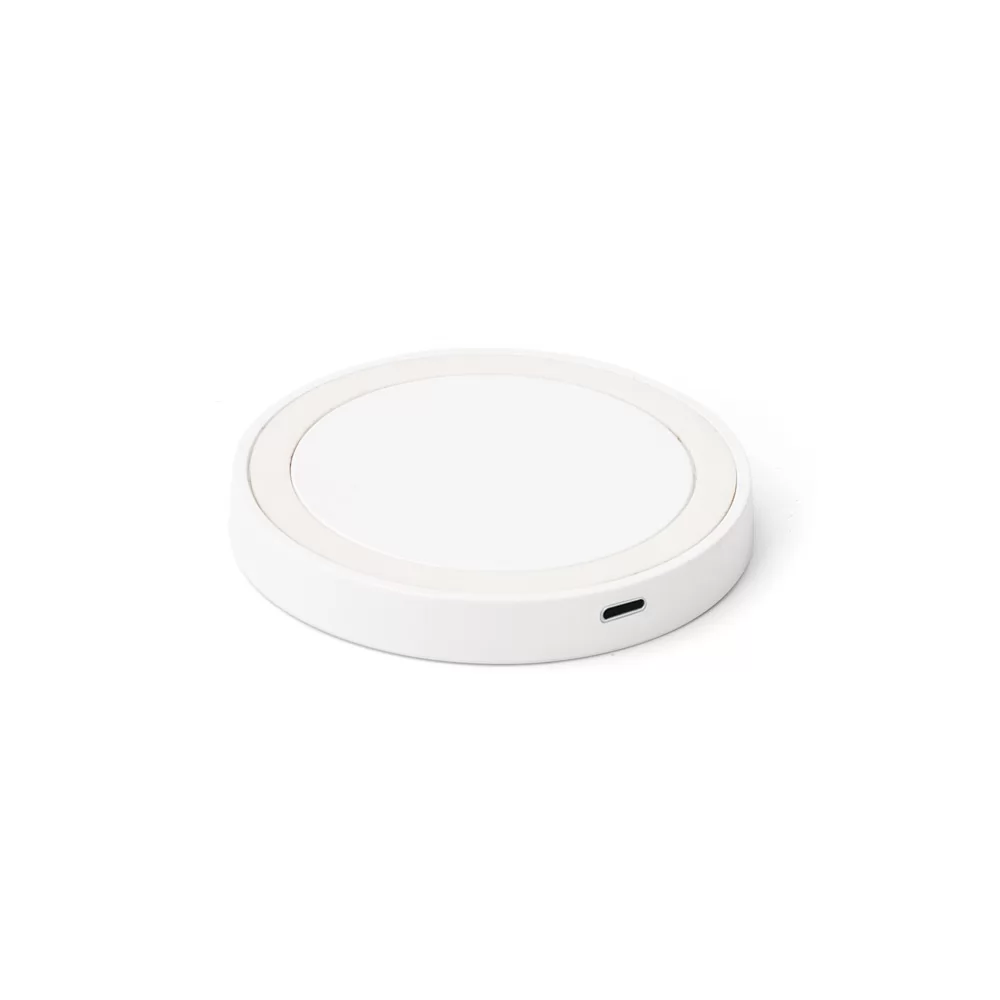 Carregador wireless rápido em ABS e silicone Personalizado Carregador wireless rápido em ABS e silicone Personalizado