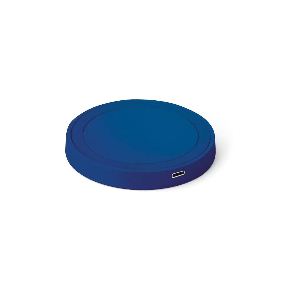 Carregador wireless rápido em ABS e silicone Personalizado Carregador wireless rápido em ABS e silicone Personalizado