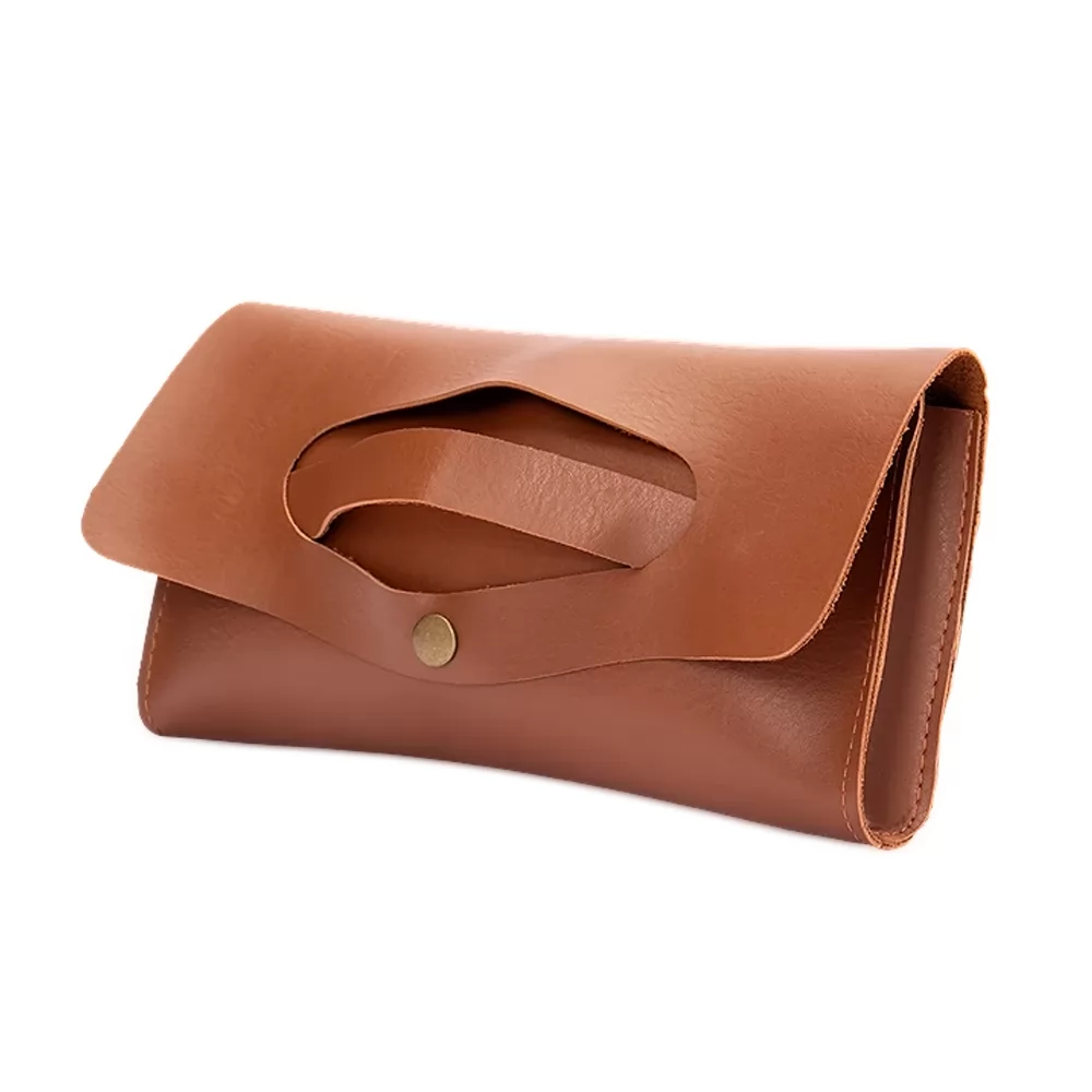 Carteira de Mão Couro Sintético Personalizada