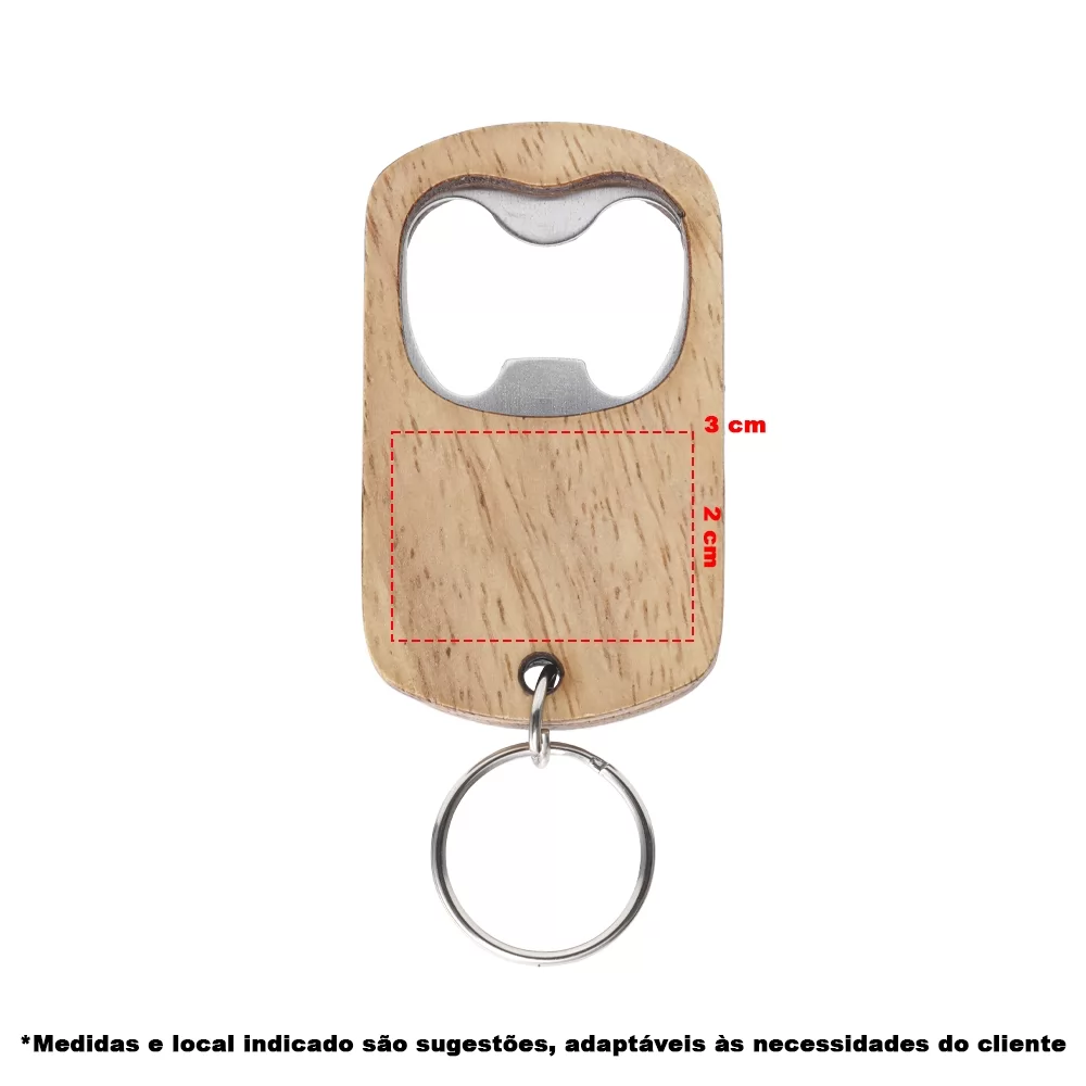 Chaveiro Abridor Madeira Personalizado Chaveiro Abridor Madeira Personalizado