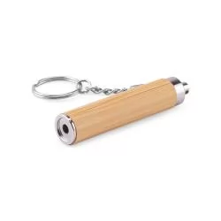 Chaveiro de Bambu com Led Personalizado Chaveiro de Bambu com Led Personalizado