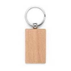 Chaveiro de Madeira de Faia Personalizado Chaveiro de Madeira de Faia Personalizado