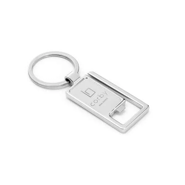Chaveiro de Metal com Abridor Personalizado Chaveiro de Metal com Abridor Personalizado