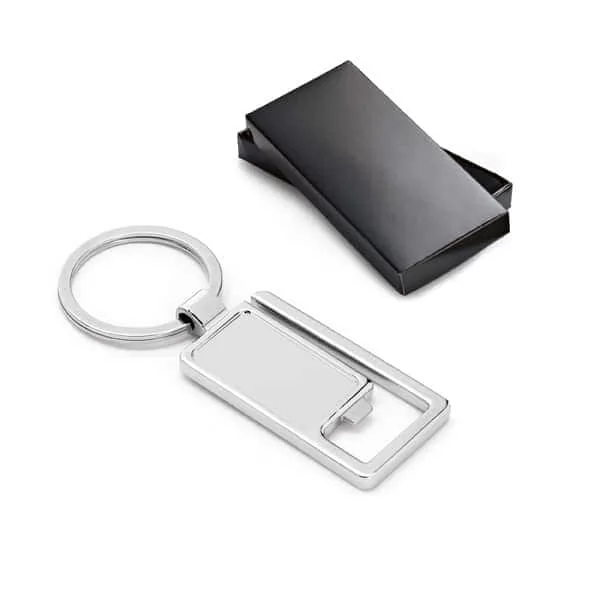 Chaveiro de Metal com Abridor Personalizado Chaveiro de Metal com Abridor Personalizado