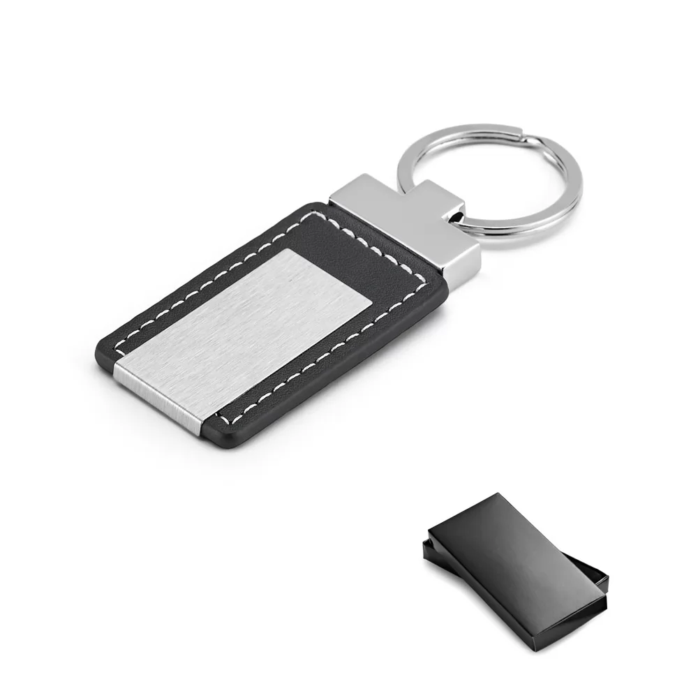 Chaveiro de Metal com Couro Personalizado Chaveiro de Metal com Couro Personalizado