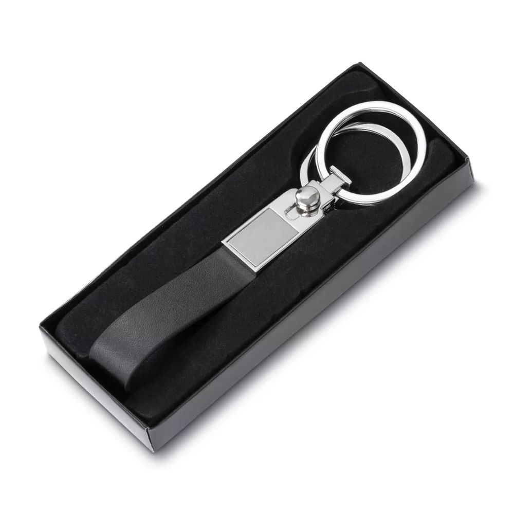 Chaveiro de Metal com Couro Personalizado Chaveiro de Metal com Couro Personalizado