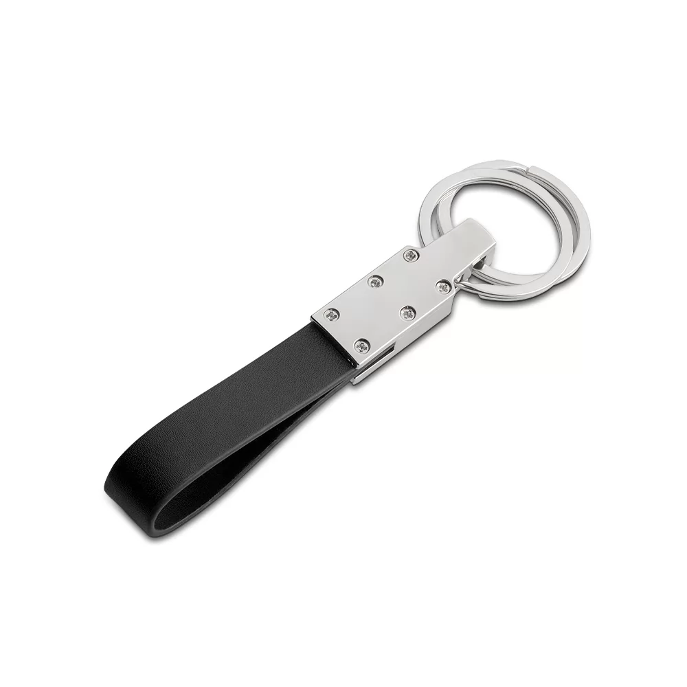 Chaveiro de Metal com Couro Personalizado Chaveiro de Metal com Couro Personalizado