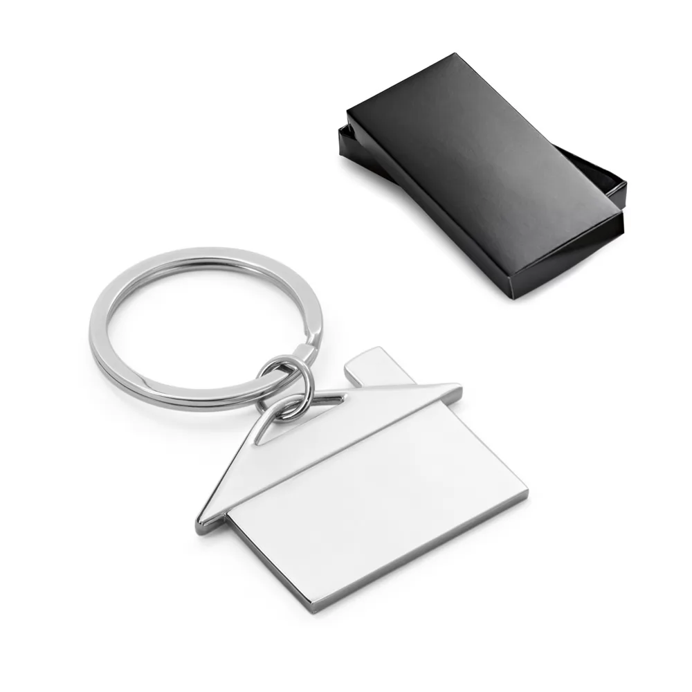 Chaveiro em Metal formato casa Personalizado Chaveiro em Metal formato casa Personalizado