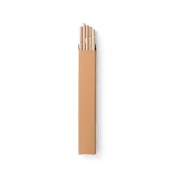 Conjunto de 10 canudos em papel kraft Personalizado Conjunto de 10 canudos em papel kraft Personalizado