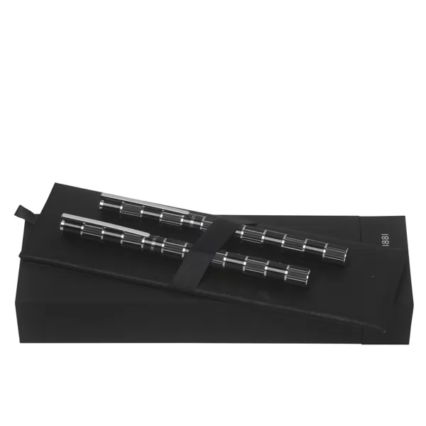 Conjunto de caneta tinteiro e roller Premium Cerruti 1881 Personalizado Conjunto de caneta tinteiro e roller Premium Cerruti 1881 Personalizado
