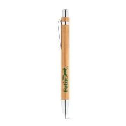Conjunto de esferográfica e lapiseira em Bambu Personalizado Conjunto de esferográfica e lapiseira em Bambu Personalizado