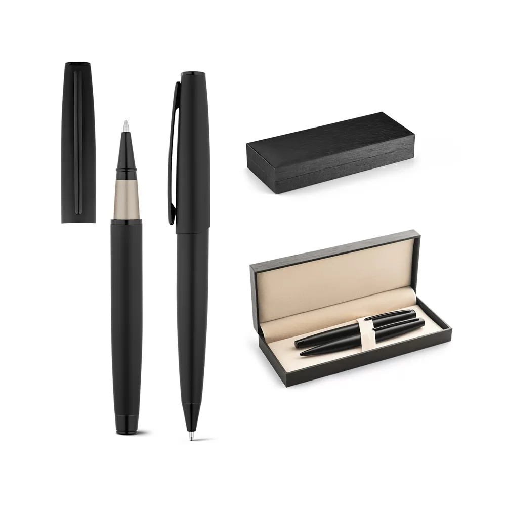 Conjunto de roller e esferográfica Personalizado