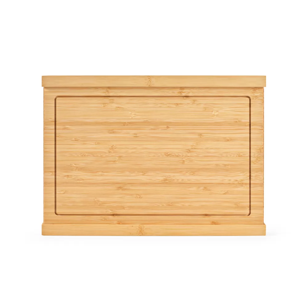 Conjunto de tábuas em bambu com 3 facas Personalizado Conjunto de tábuas em bambu com 3 facas Personalizado