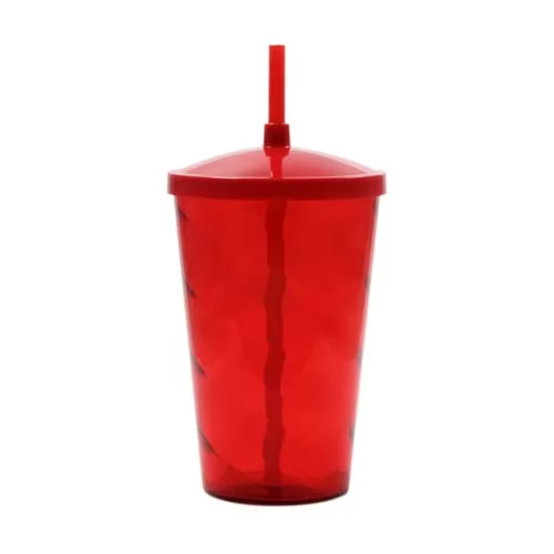 Copo 700ml Espiral Com Tampa e Canudo Personalizado Copo 700ml Espiral Com Tampa e Canudo Personalizado