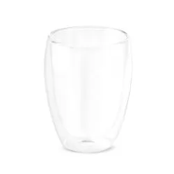 Copo de Vidro Parede Dupla 350 ml Personalizado Copo de Vidro Parede Dupla 350 ml Personalizado
