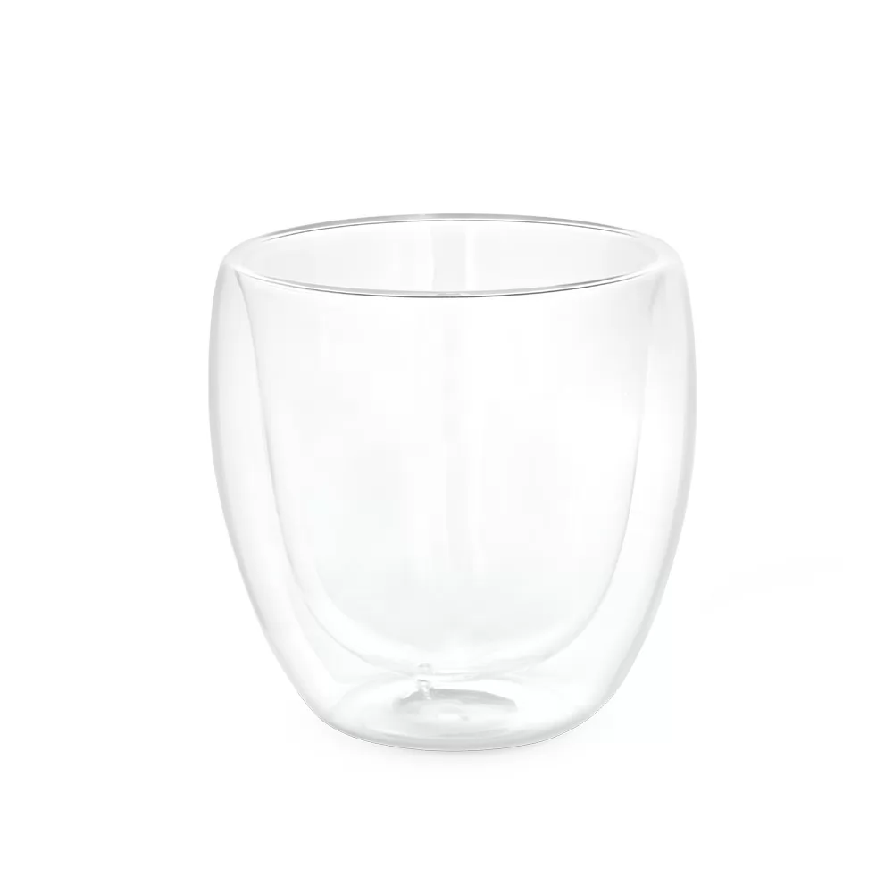 Copo em vidro isotérmico 220 mL Personalizado Copo em vidro isotérmico 220 mL Personalizado