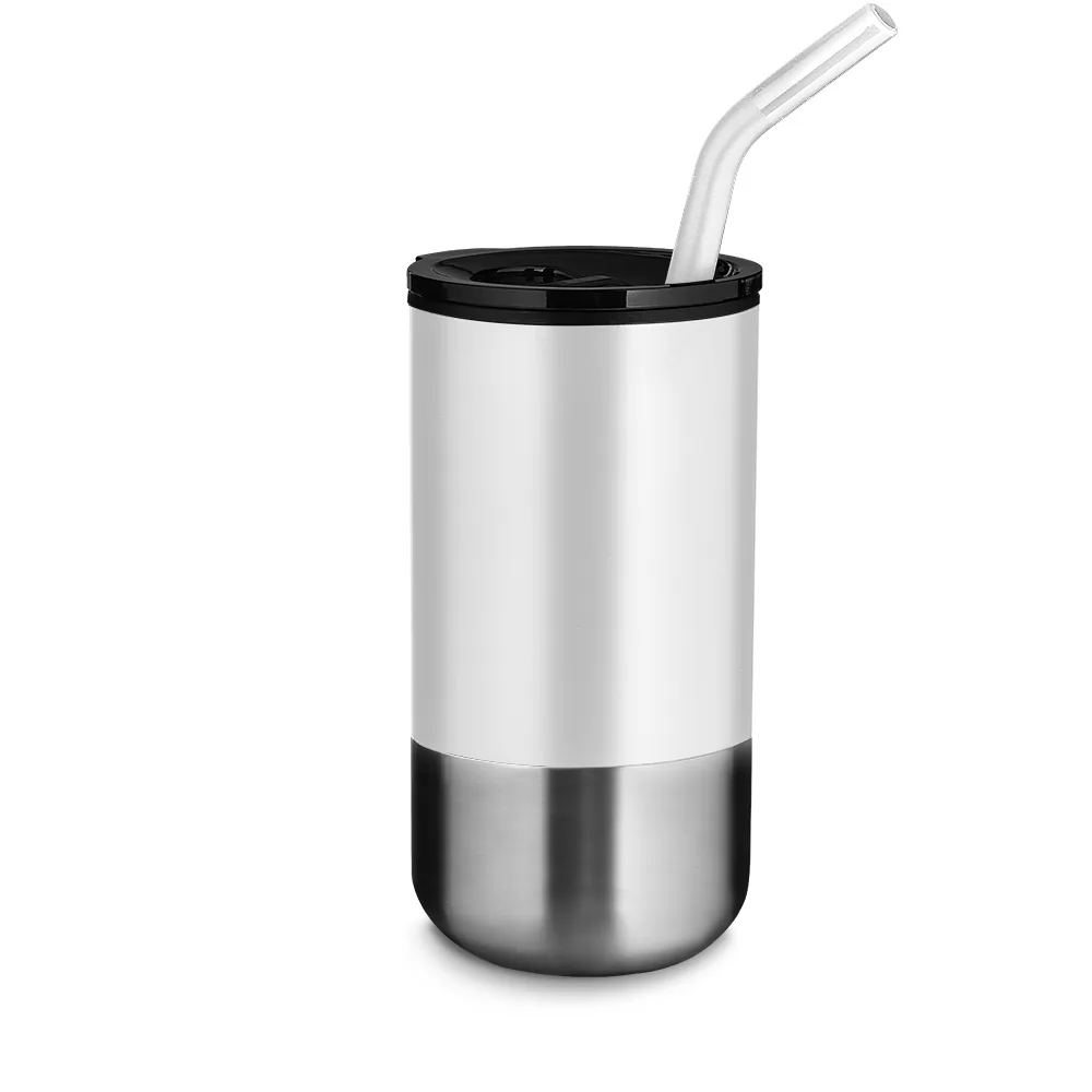 Copo Inox 550ml Com Canudo Personalizado Copo Inox 550ml Com Canudo Personalizado