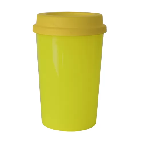 Copo Plástico 350 ml Com Tampa para Café Personalizado Copo Plástico 350 ml Com Tampa para Café Personalizado