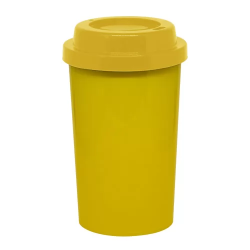 Copo Plástico 400 ml Com Tampa para Café Personalizado Copo Plástico 400 ml Com Tampa para Café Personalizado