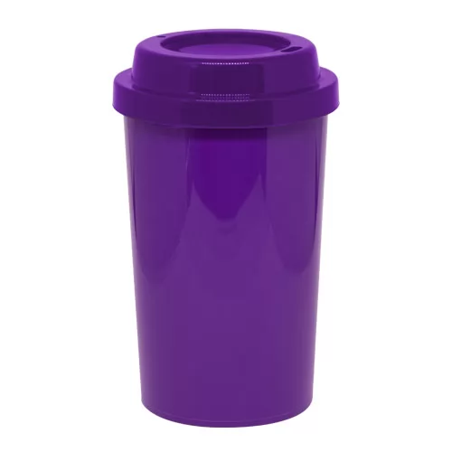 Copo Plástico 400 ml Com Tampa para Café Personalizado Copo Plástico 400 ml Com Tampa para Café Personalizado