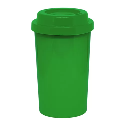 Copo Plástico 400 ml Com Tampa para Café Personalizado Copo Plástico 400 ml Com Tampa para Café Personalizado