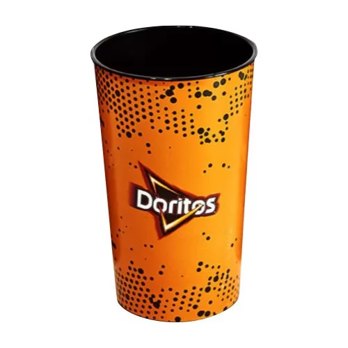 Copo Plástico 600ml In Mold Label Personalizado Copo Plástico 600ml In Mold Label Personalizado