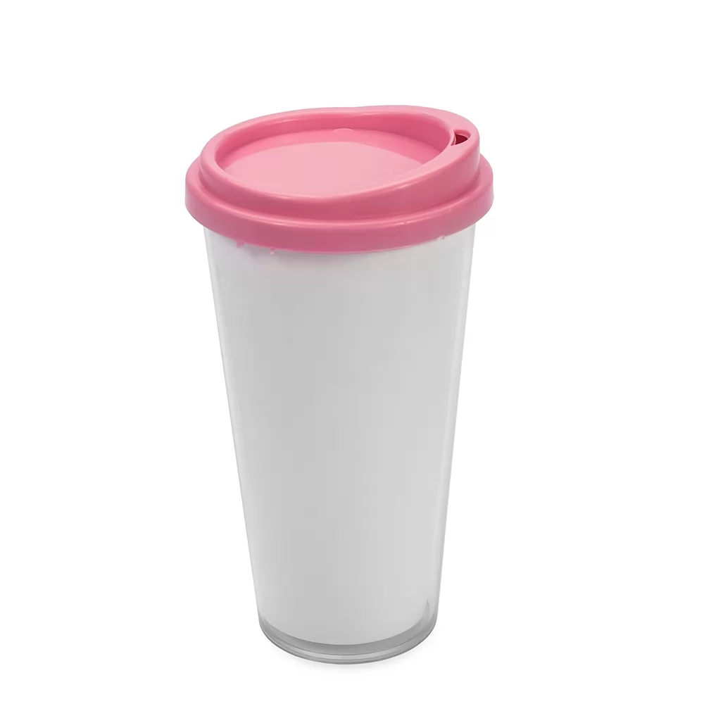 Copo Plástico Duplo 400ml Personalizado