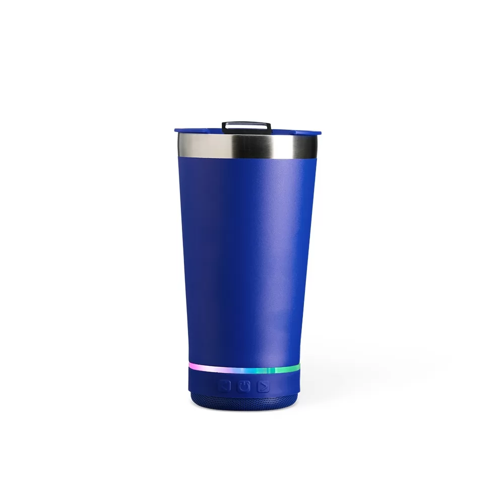 Copo Térmico 400ml com Caixa de Som Personalizado Copo Térmico 400ml com Caixa de Som Personalizado