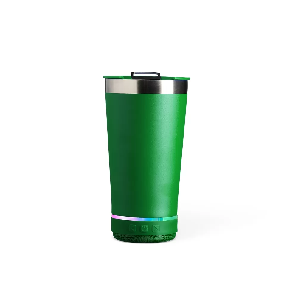 Copo Térmico 400ml com Caixa de Som Personalizado Copo Térmico 400ml com Caixa de Som Personalizado