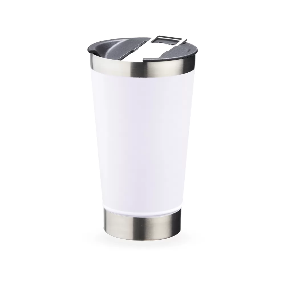 Copo Térmico 500ml com Abridor Personalizado Copo Térmico 500ml com Abridor Personalizado
