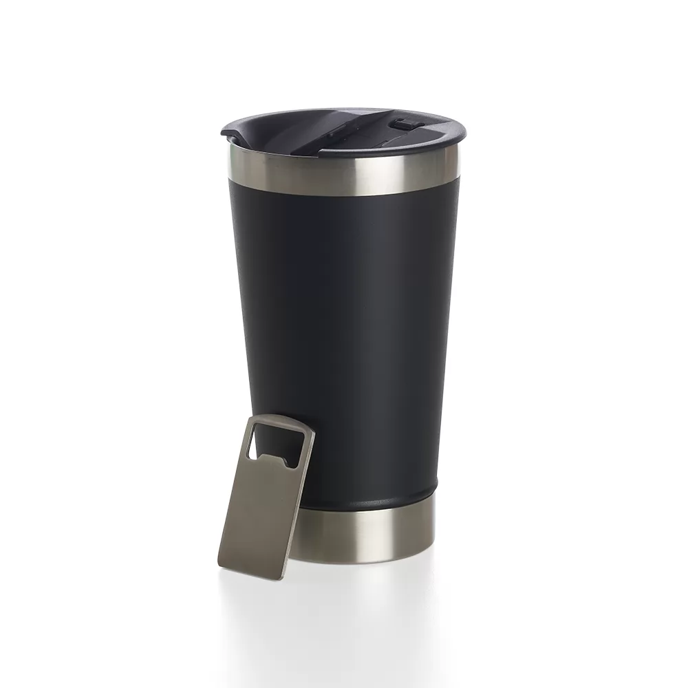 Copo Térmico 500ml com Abridor Personalizado Copo Térmico 500ml com Abridor Personalizado