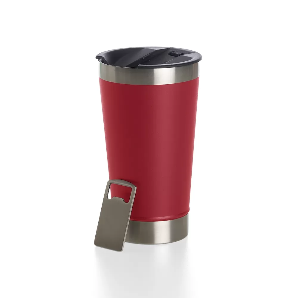 Copo Térmico 500ml com Abridor Personalizado Copo Térmico 500ml com Abridor Personalizado